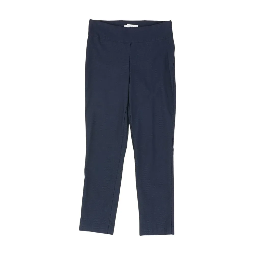 Navy Polka Dot Chino Pants