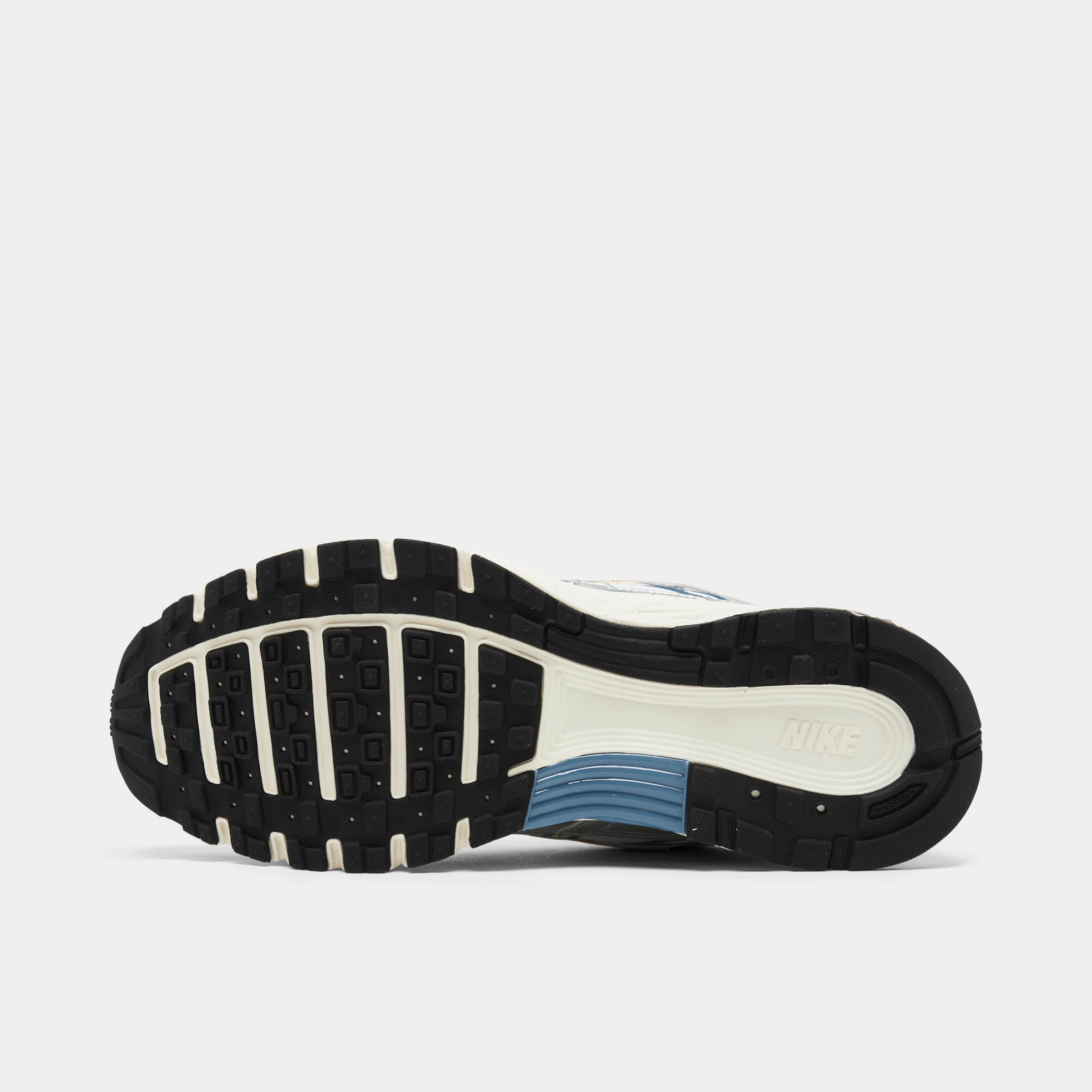 Nike P-6000 White / Agean Storm - Metallic Silver