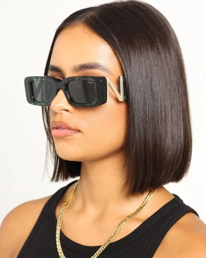 NUQE Elevare Sunglasses Green/Green