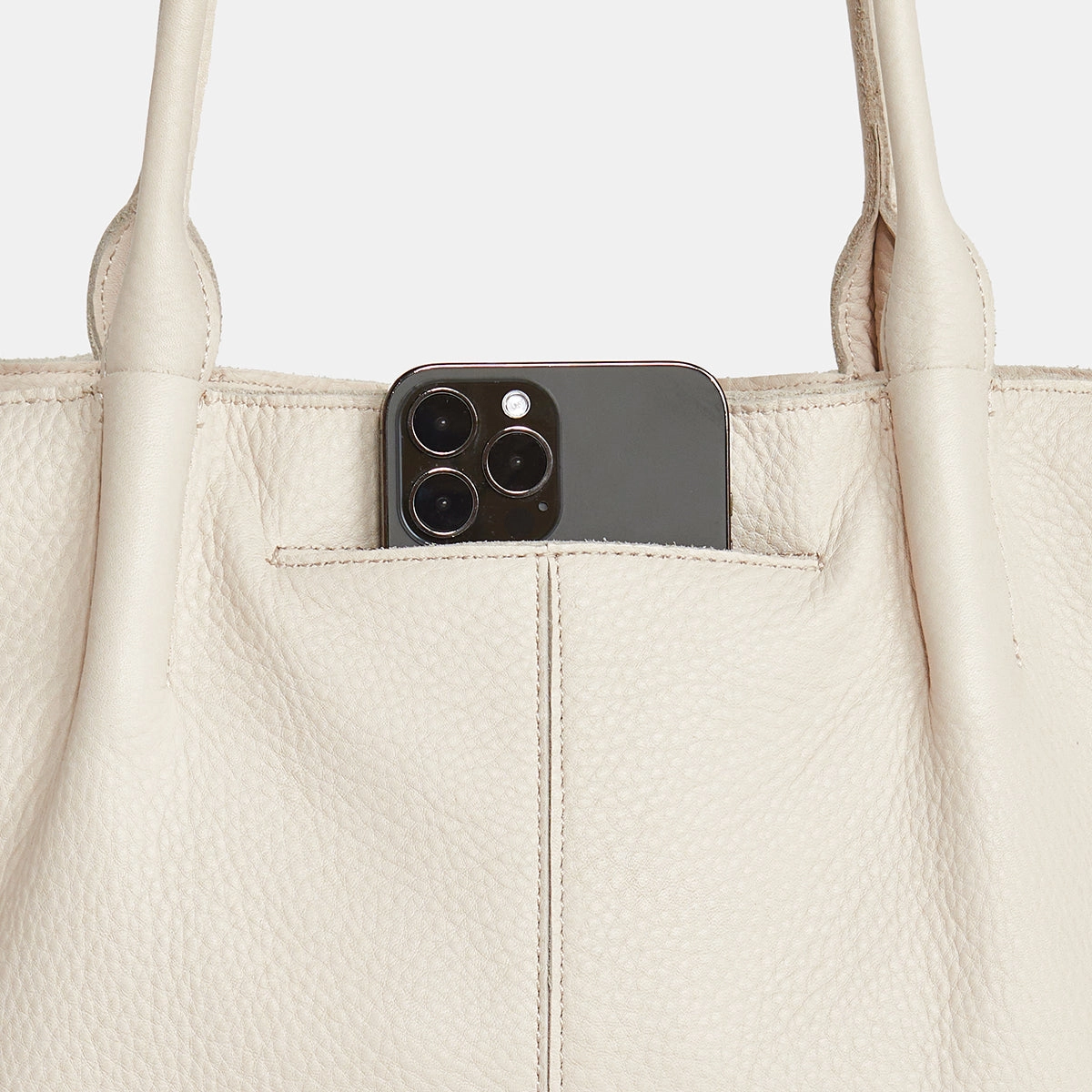 Oliver Zip | Calla Lily White/Brushed Gold