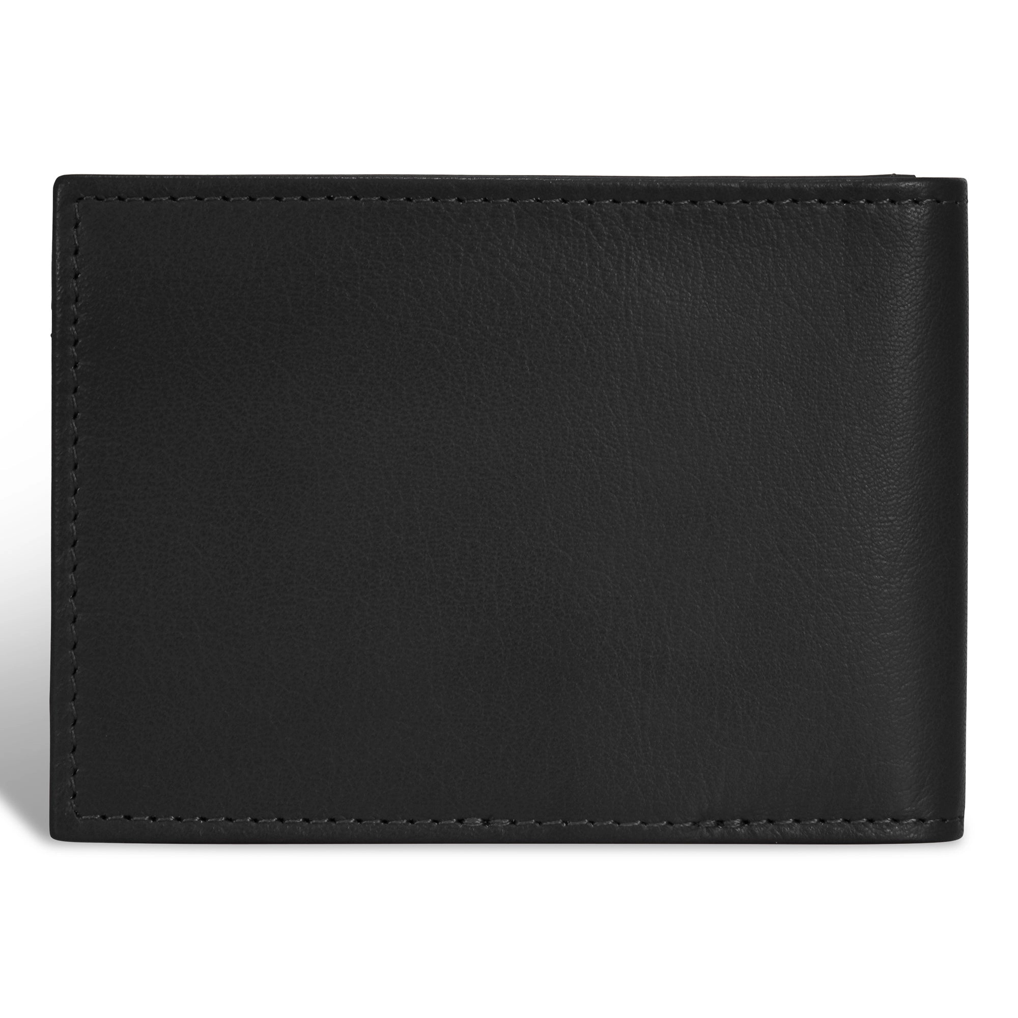 Onyx / Leather Bi-Fold Clip Wallet *Drop Ship*