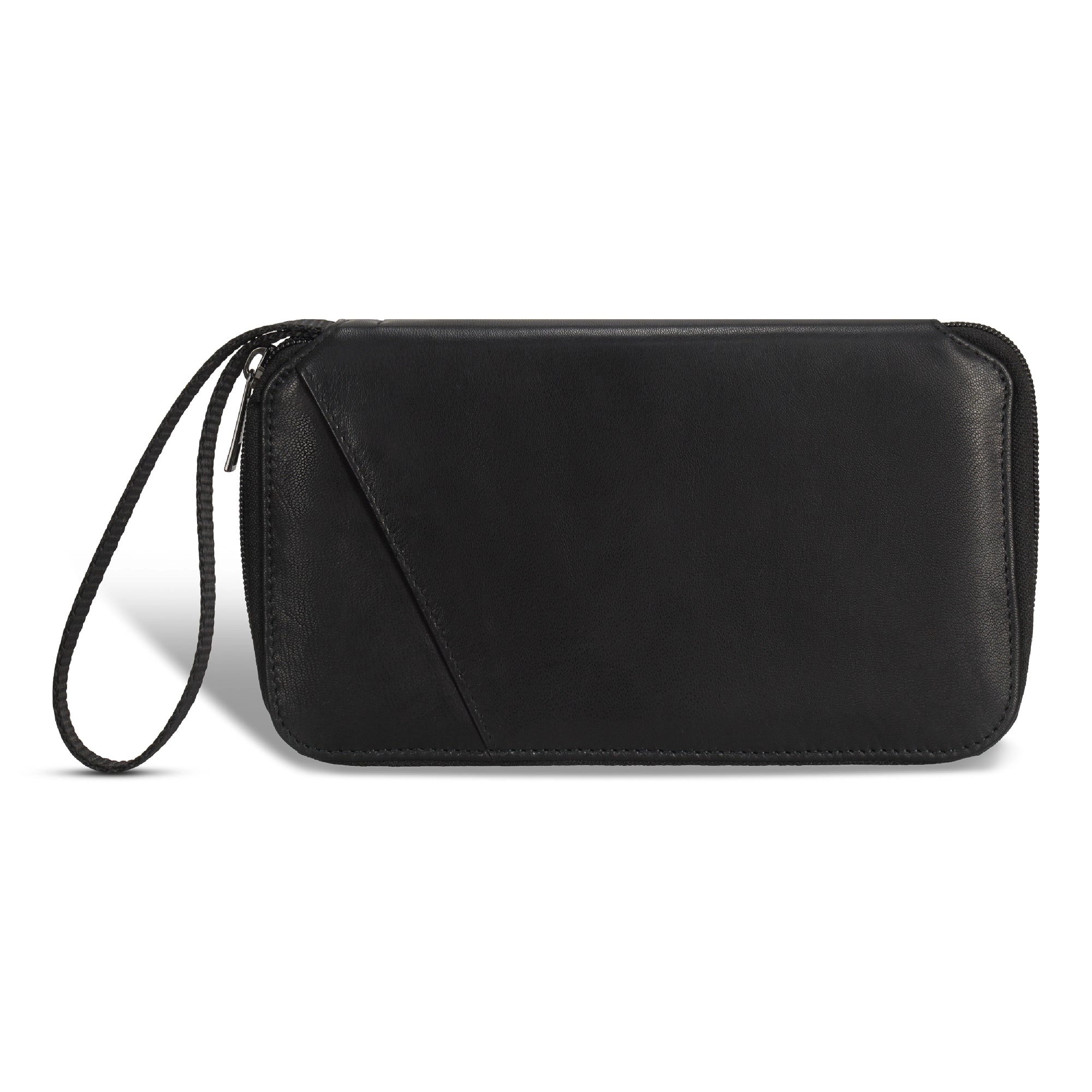 Onyx / Leather Multi Passport Case *Drop Ship*