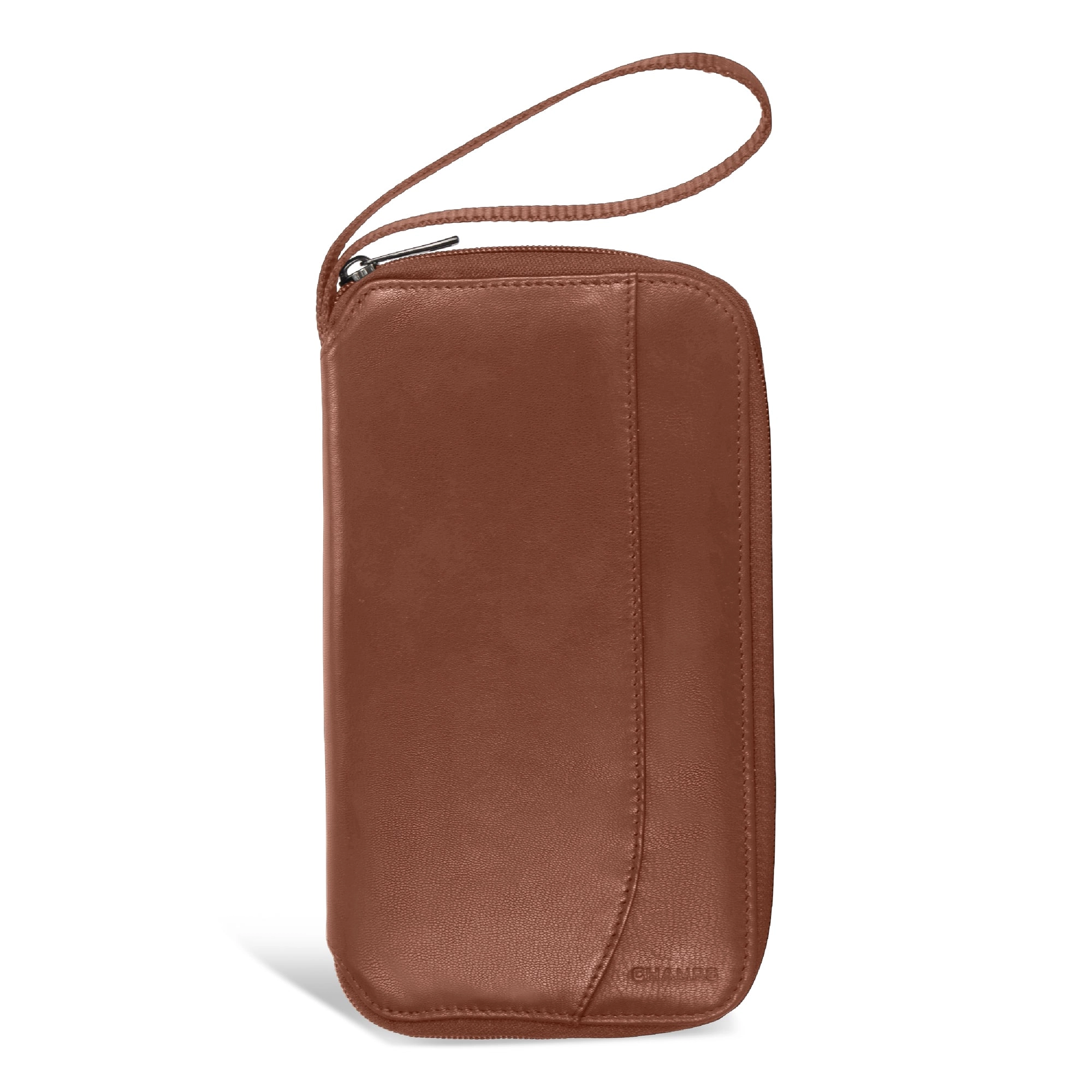 Onyx / Leather Multi Passport Case *Drop Ship*