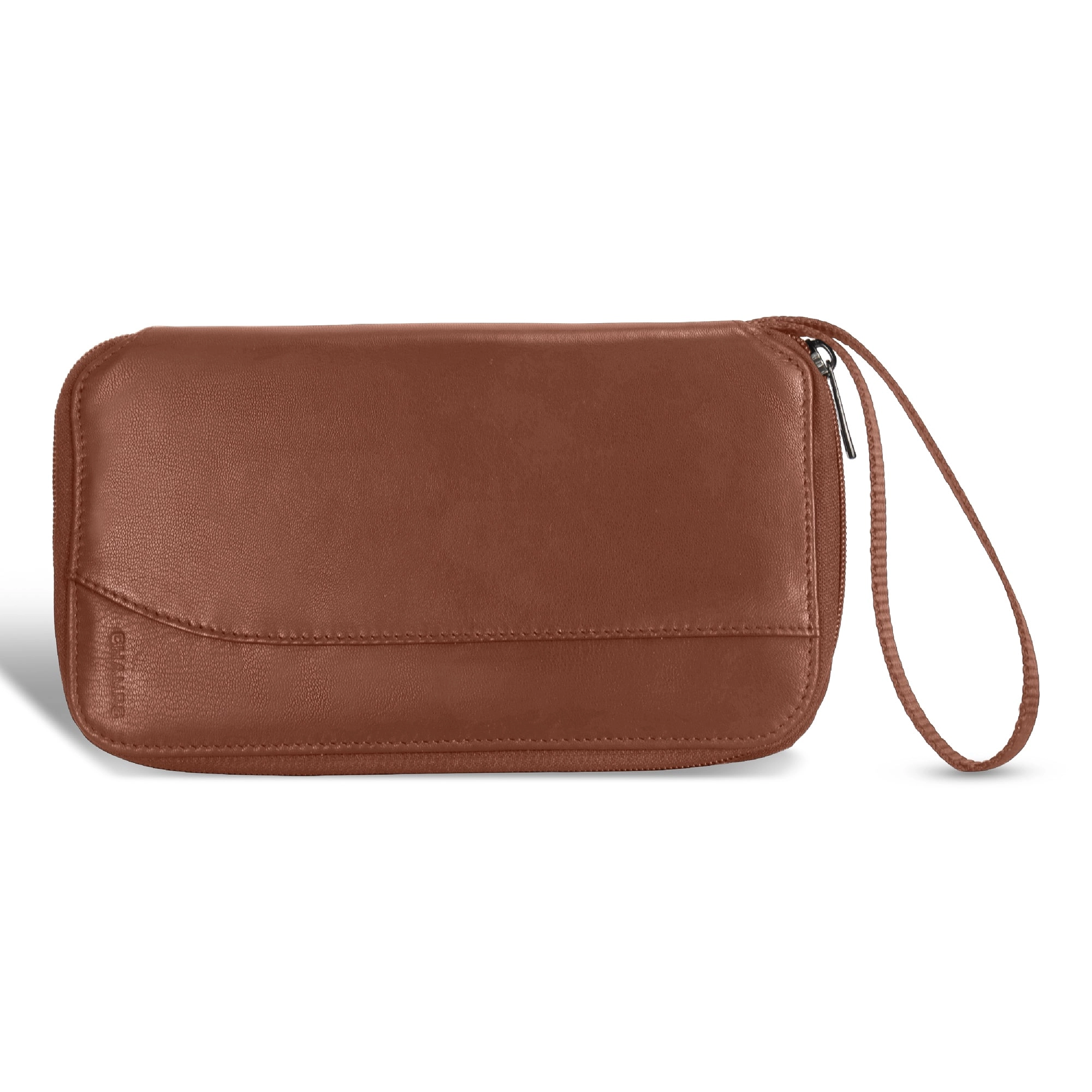 Onyx / Leather Multi Passport Case *Drop Ship*