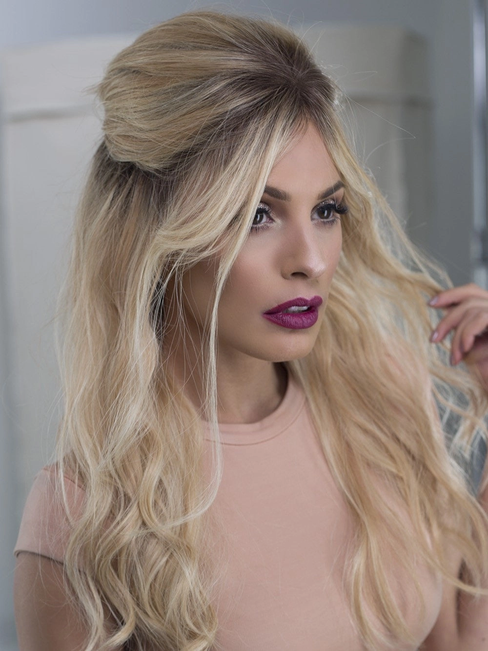PLF 006HM | Human Hair Lace Front Wig (Hand-Tied) | UNAVAILABLE