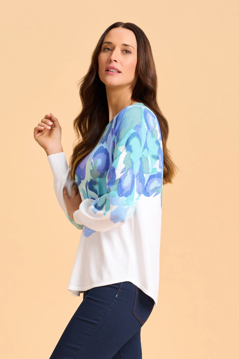 Printed Cotton Knit - Viennoiserie Print