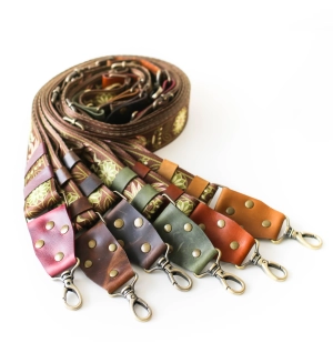 Replacement Webbing Straps with Leather