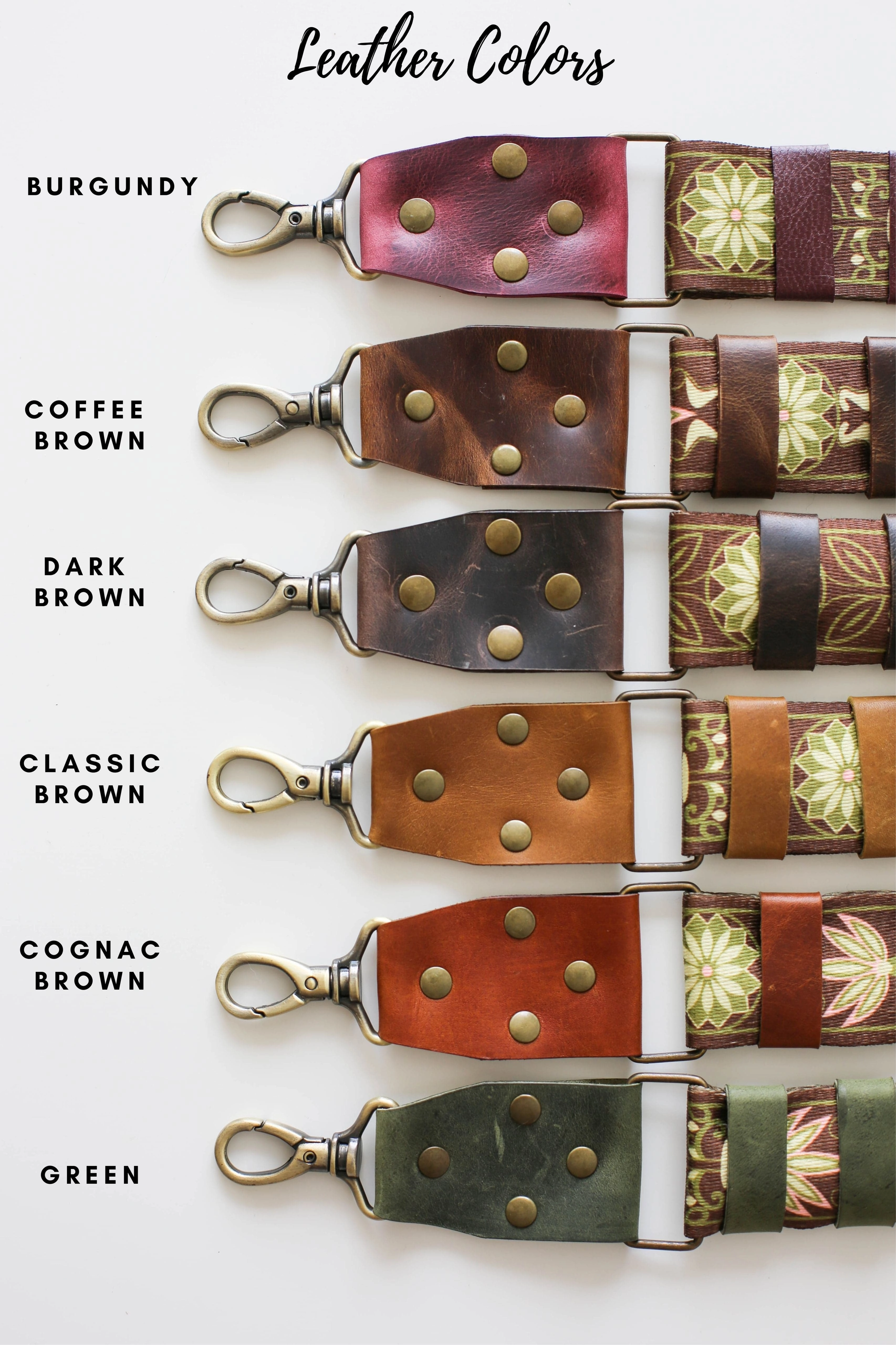 Replacement Webbing Straps with Leather