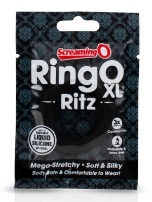 RingO Ritz XL Cock Ring Black