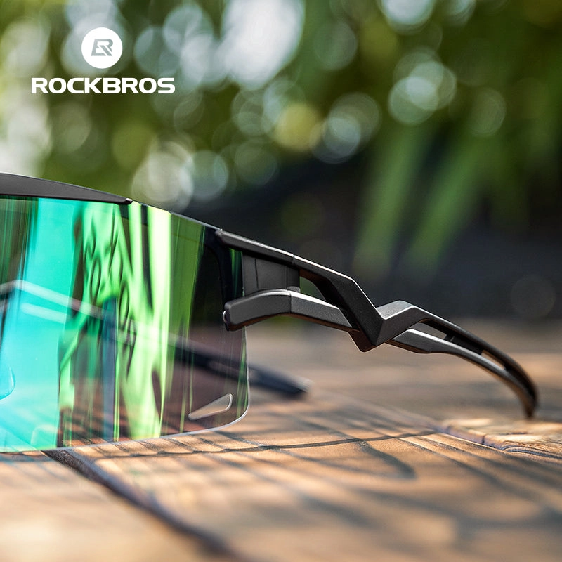 ROCKBROS Photochromic Cycling Glasses Anti-fog UV Protection Mountain Bike Glasses