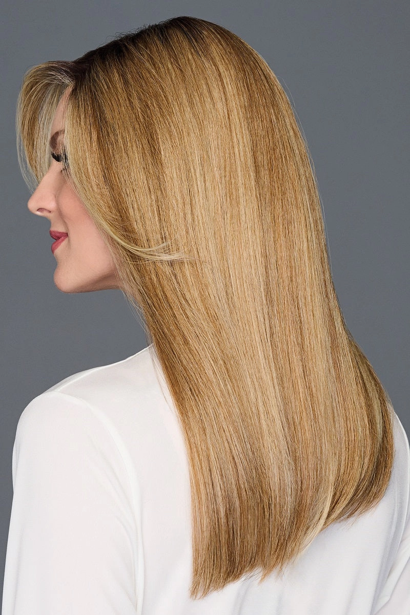 Sale - Raquel Welch Toppers - Top Billing 18" Lace Front - Color: Shaded Iced Pumpkin Spice (RL29/33SS)