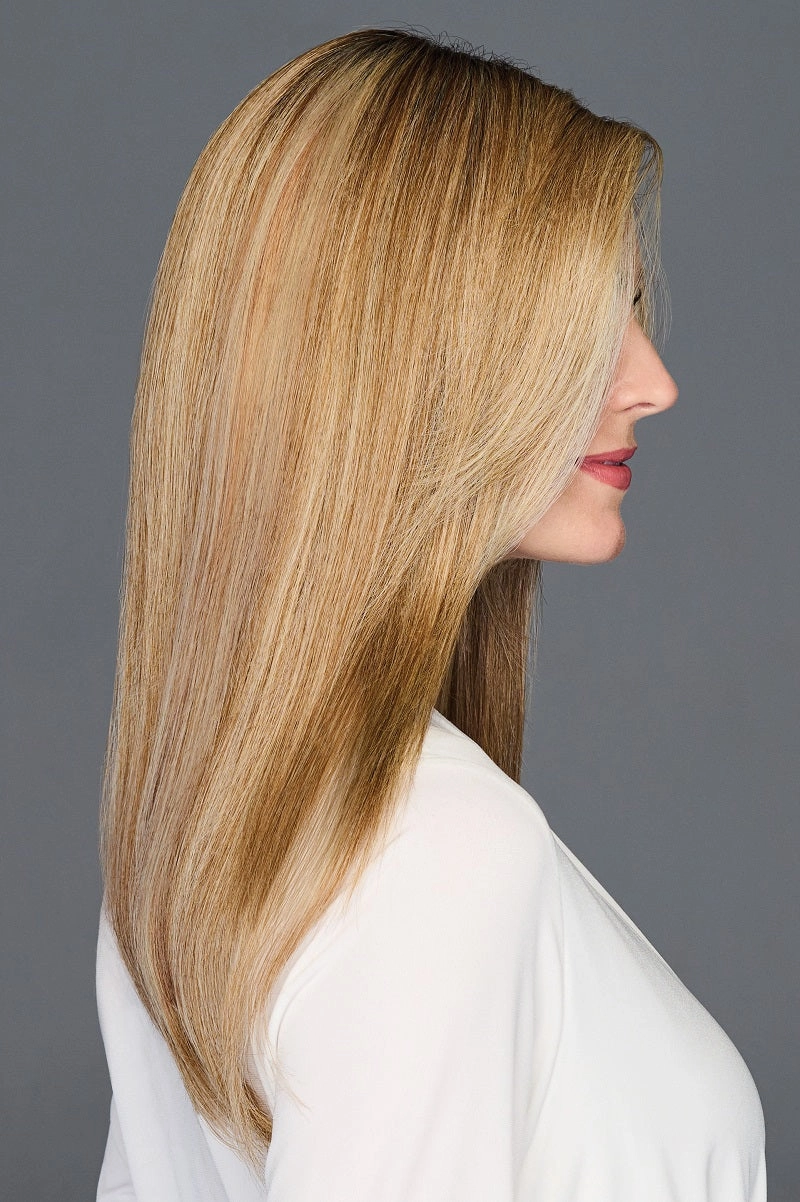 Sale - Raquel Welch Toppers - Top Billing 18" Lace Front - Color: Shaded Iced Pumpkin Spice (RL29/33SS)