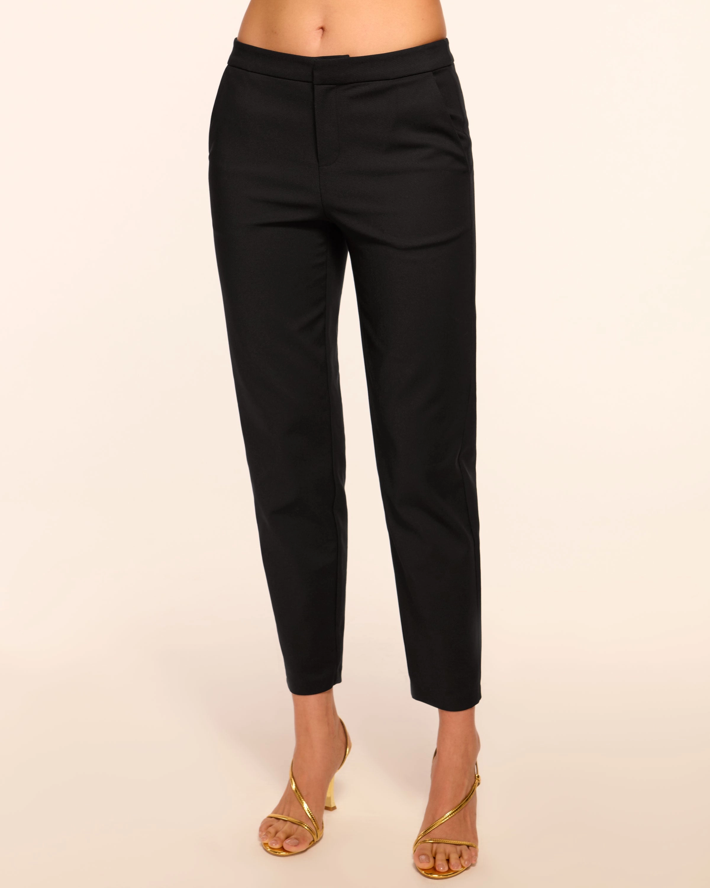 Savannah Ankle Length Stretch Cotton Pant