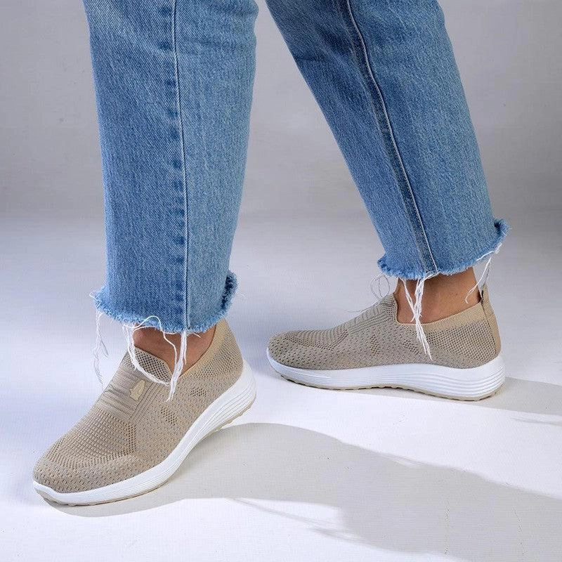 Soft Style By Hush Puppies Holden Melange Sneaker - Natural
