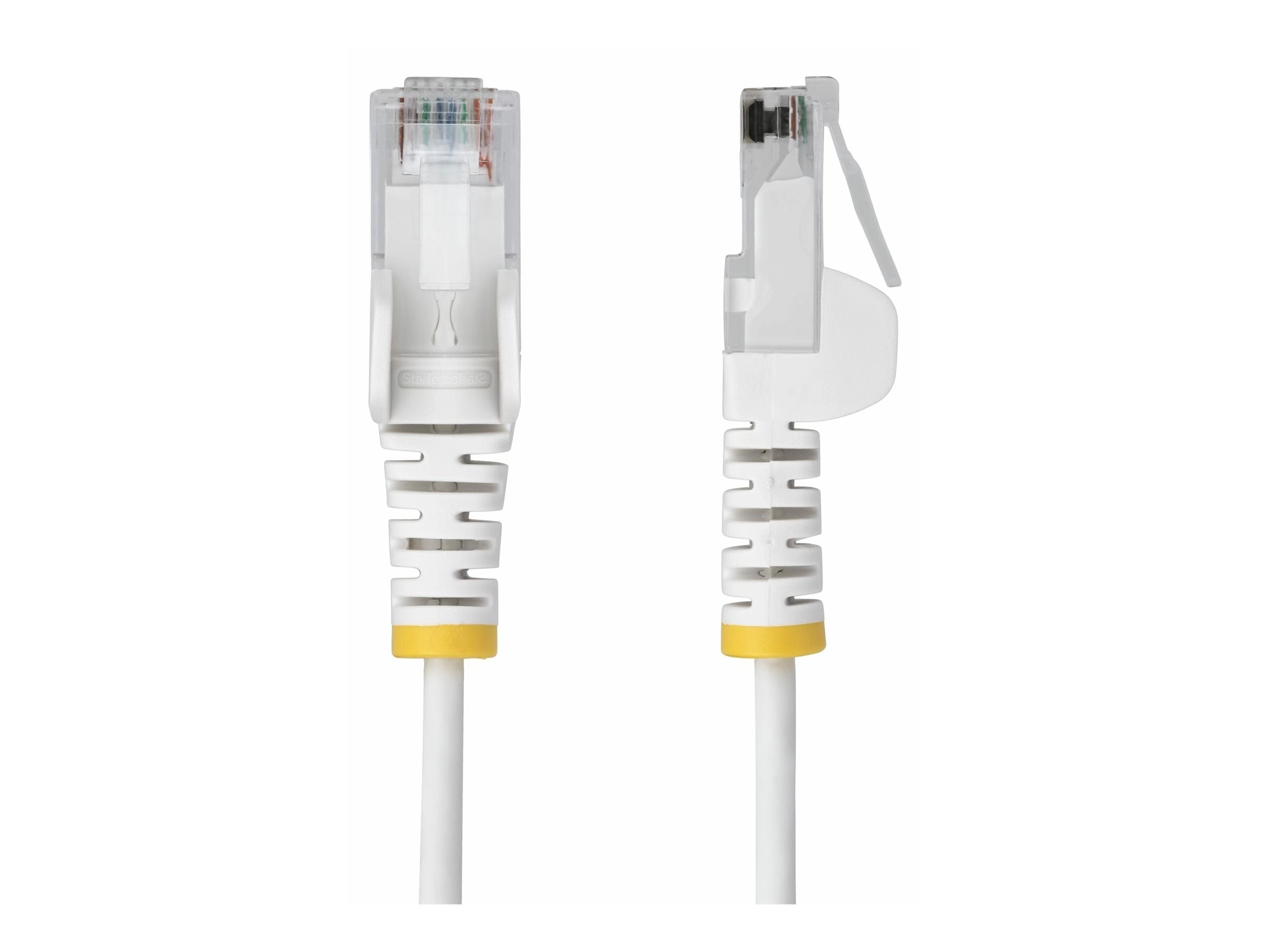 StarTech.com 5ft White Slim CAT6 Ethernet Cable, Snagless, 28AWG, LSZH - Patch cable - RJ-45 (M) to RJ-45 (M) - 5 ft - UTP - N6PAT5WHS