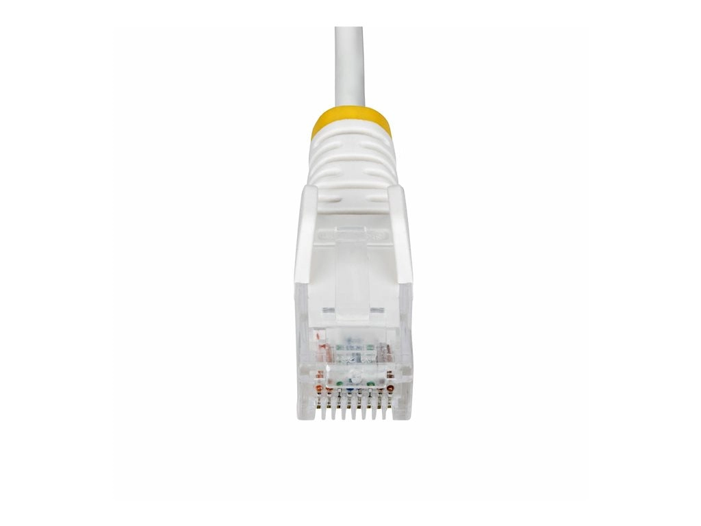 StarTech.com 5ft White Slim CAT6 Ethernet Cable, Snagless, 28AWG, LSZH - Patch cable - RJ-45 (M) to RJ-45 (M) - 5 ft - UTP - N6PAT5WHS