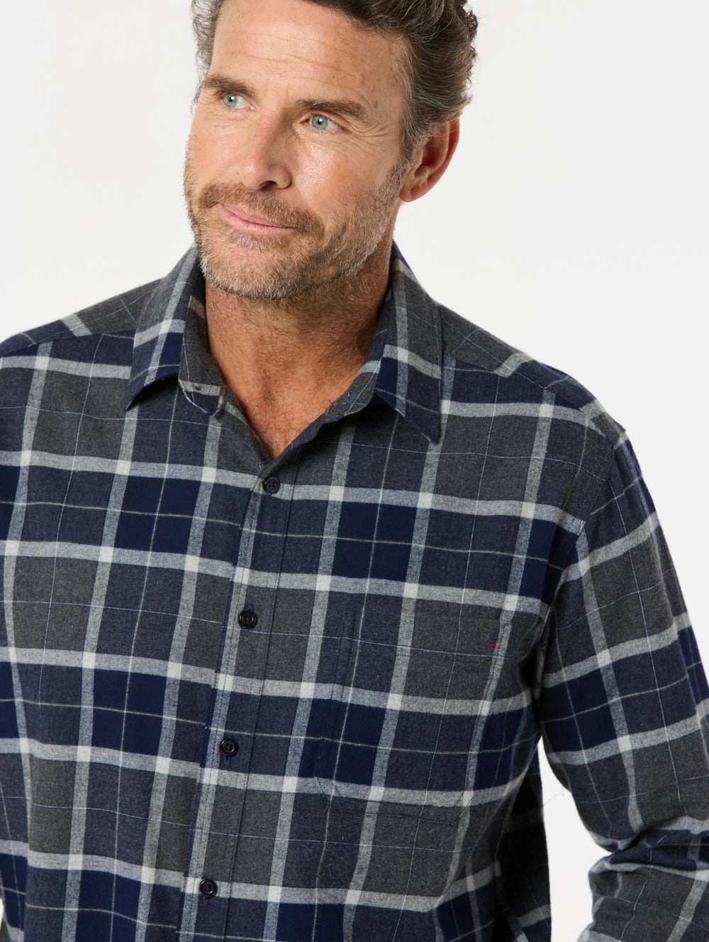 Stratton Cotton Brush Shirt