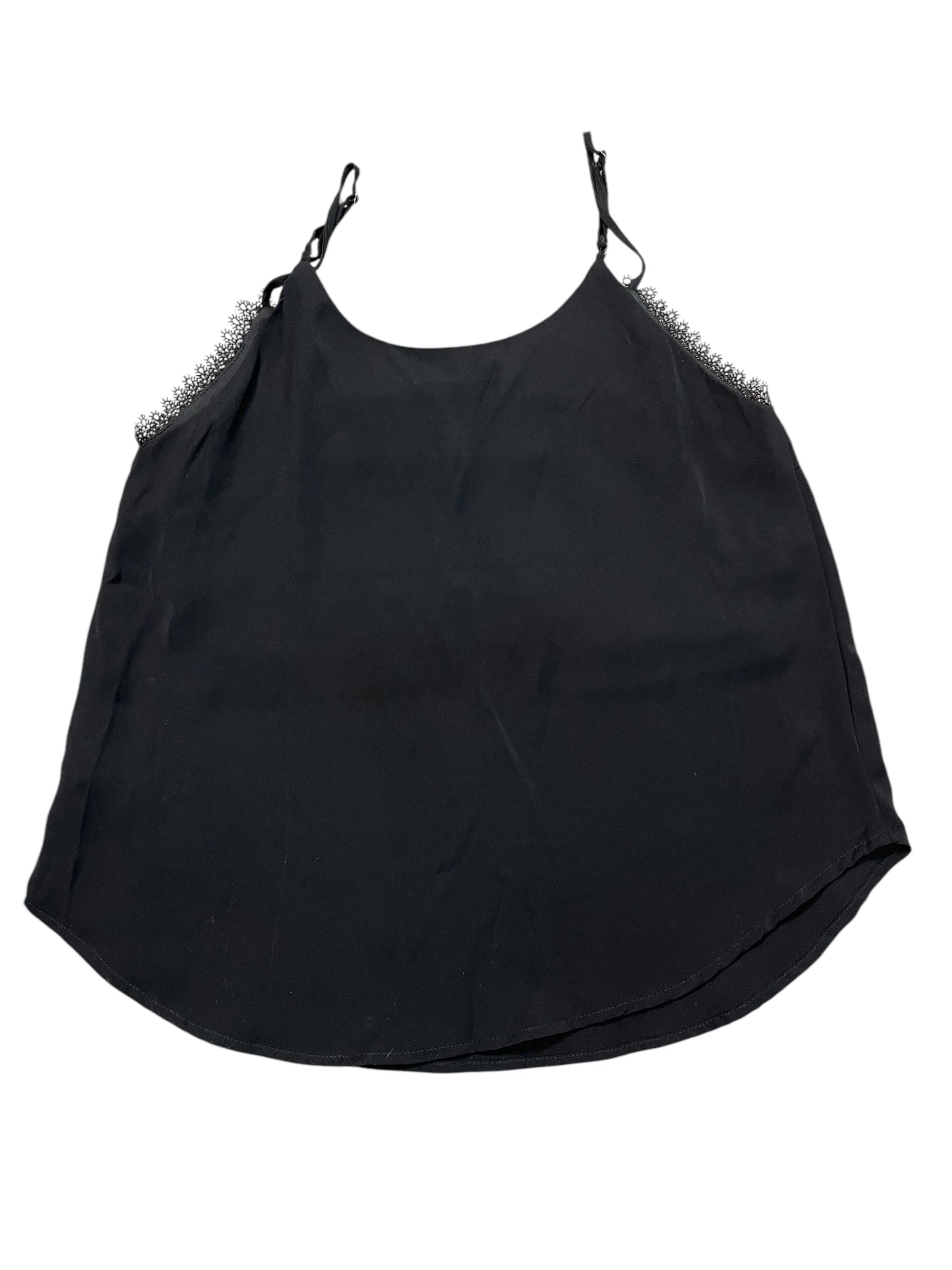 Tank Top By Hummingbird In Black, Size:S