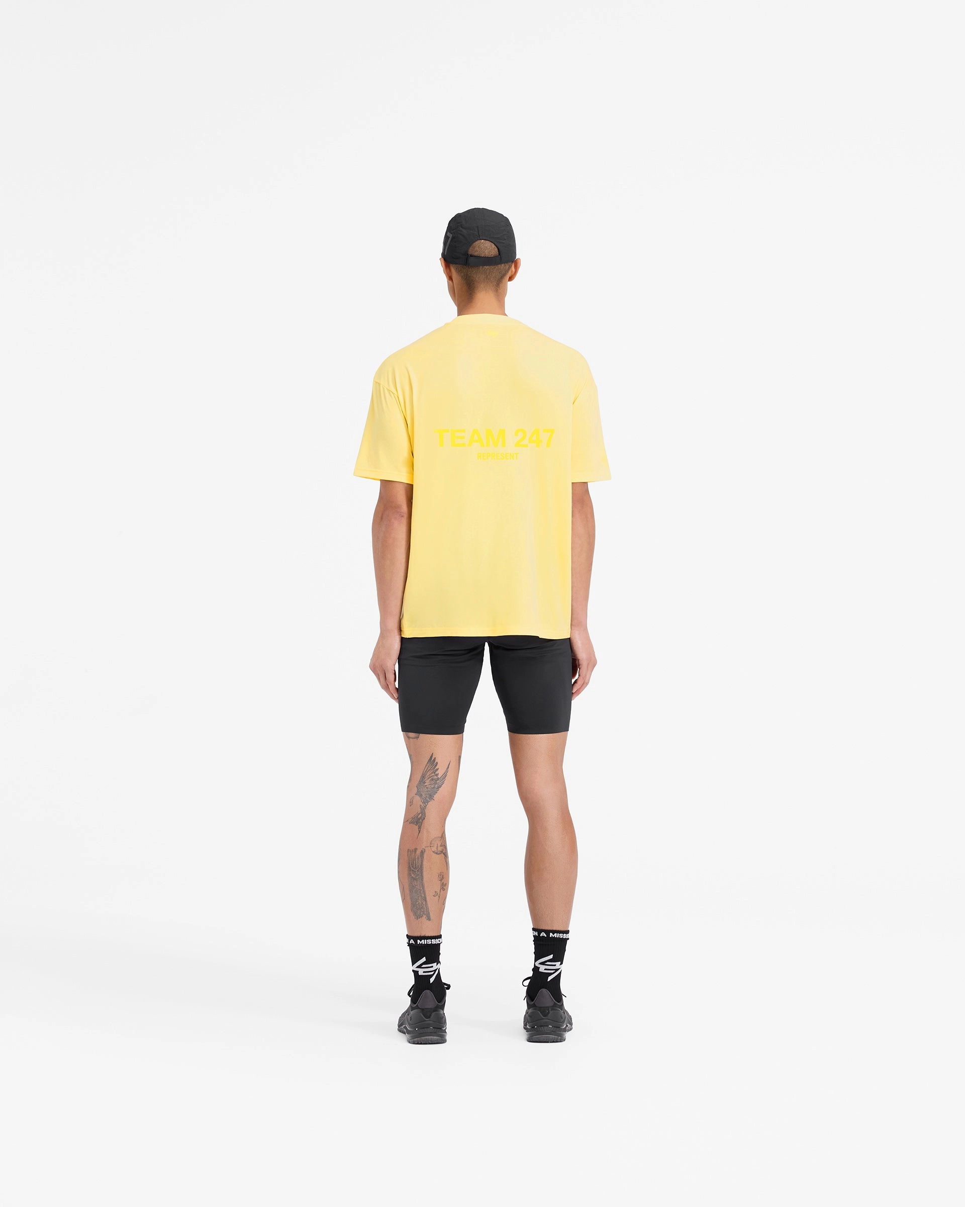 Team 247 Oversized T-Shirt - Lemon