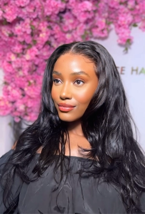 The ANDREA Body Wave Glueless Lace Front Wig – Pre-Plucked HD Lace Wig