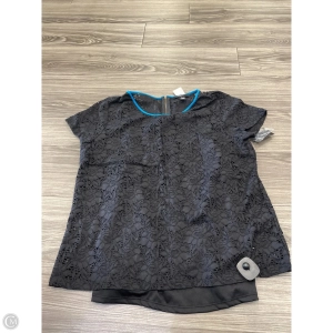 Top Short Sleeve By Style And Company In Black, Size: Xl