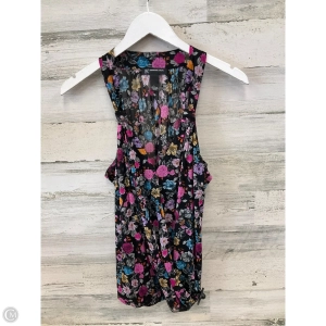Top Sleeveless By Inc In Floral Print, Size: L