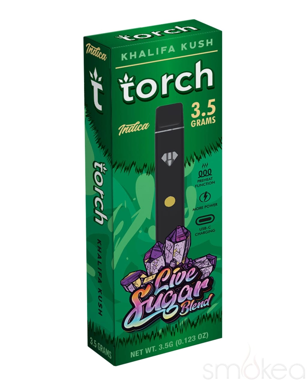 Torch 3.5g Live Sugar Blend Vape - Khalifa Kush