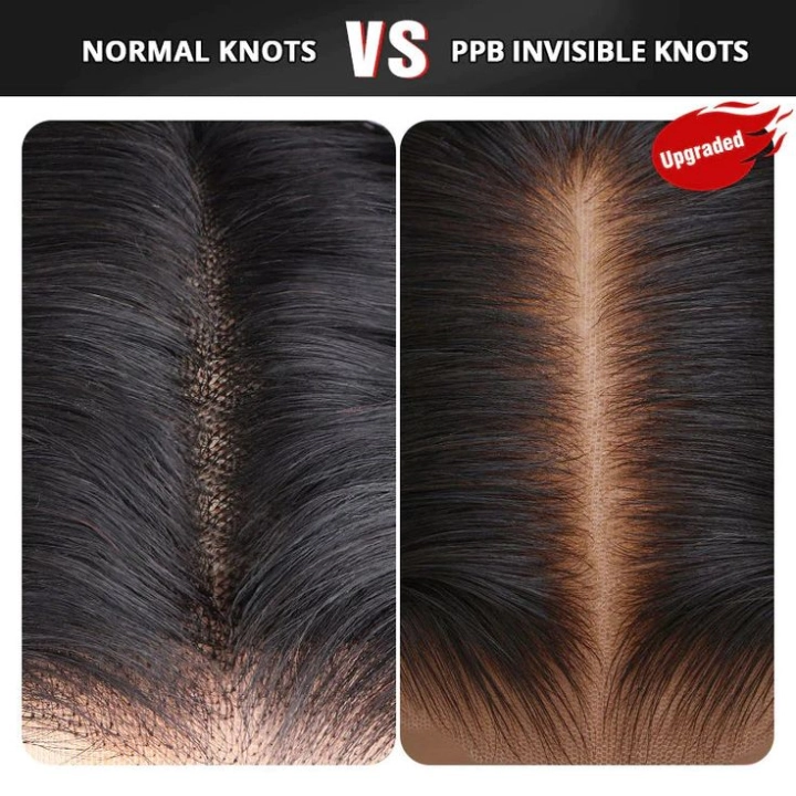 Tuneful Ready To Wear Glueless 6x5 Pre-Bleached Pre-Cut Pre-Plucked Lace Human Hair Kinky Curly Wigs