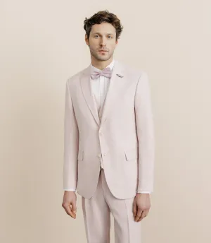 Veste ville 100% lin séparable rose