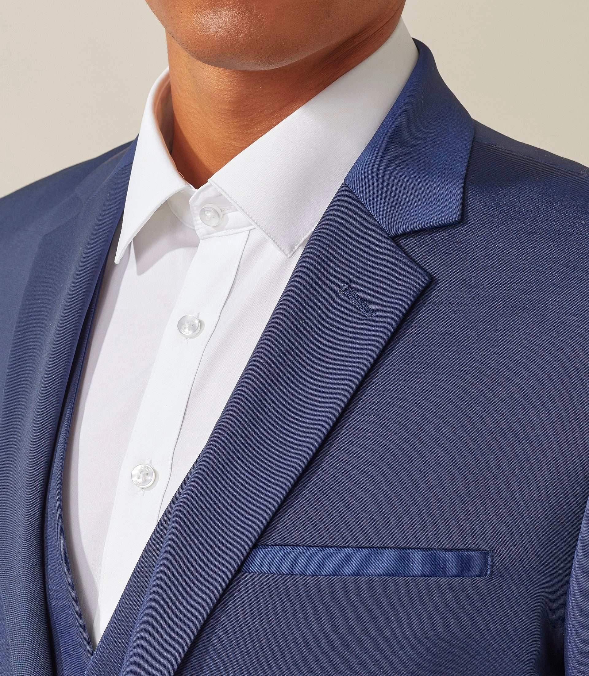 Veste ville technique bleu Anaco