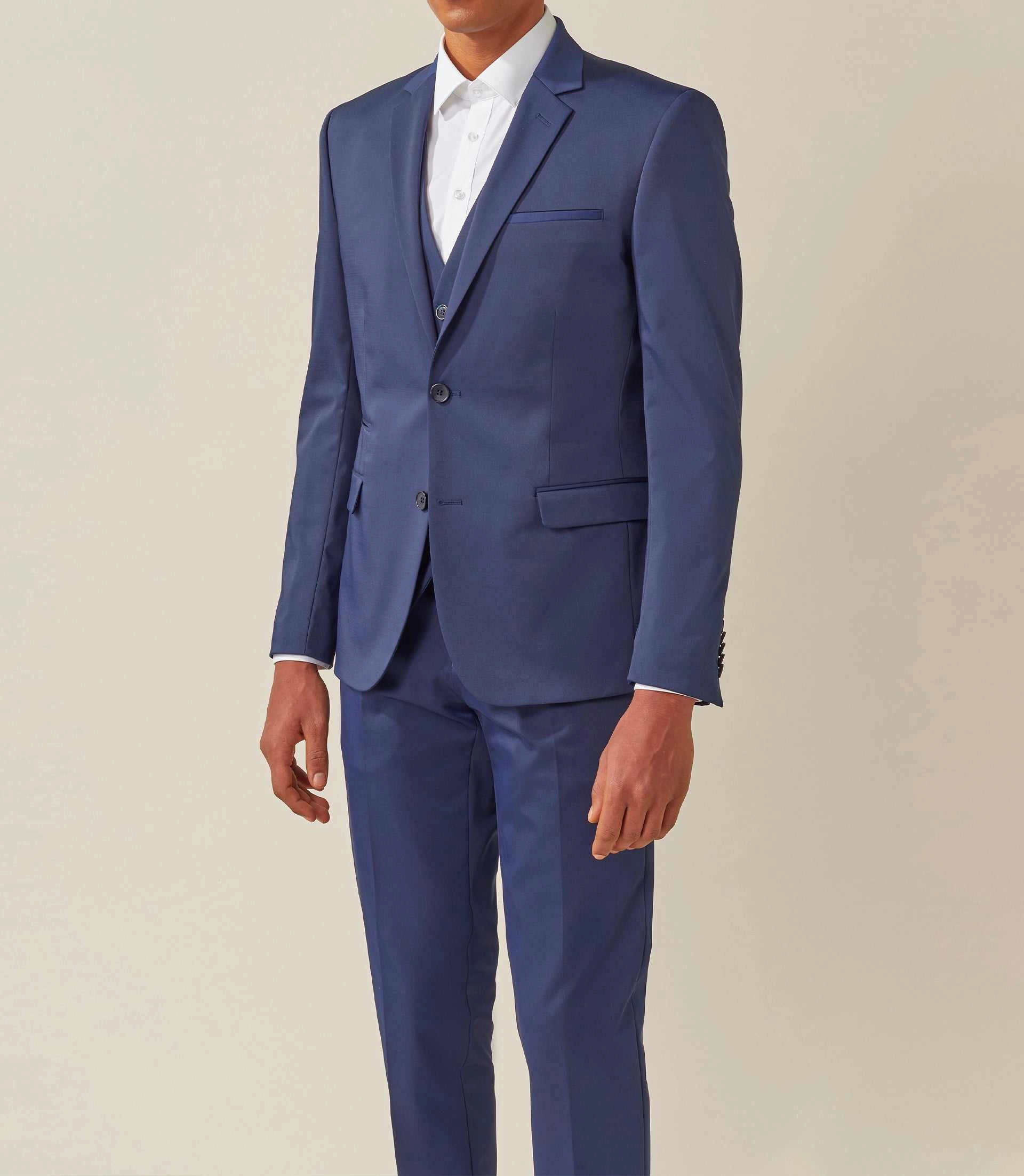 Veste ville technique bleu Anaco