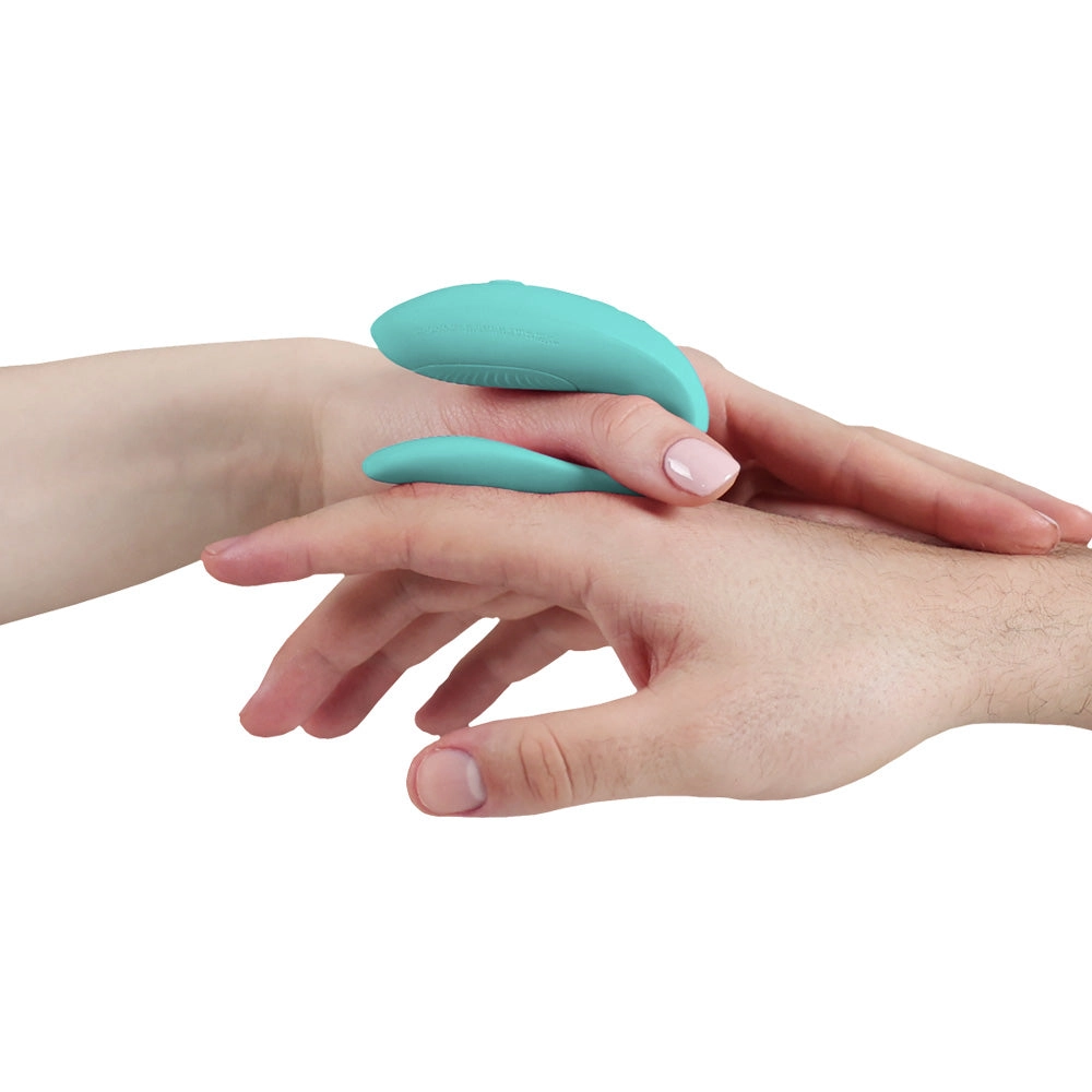 We Vibe Sync Lite Teledildonic Couples Vibrator - Aqua