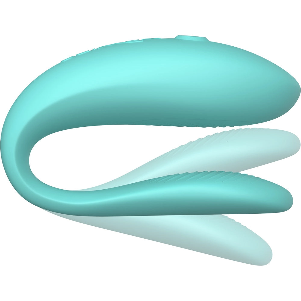 We Vibe Sync Lite Teledildonic Couples Vibrator - Aqua