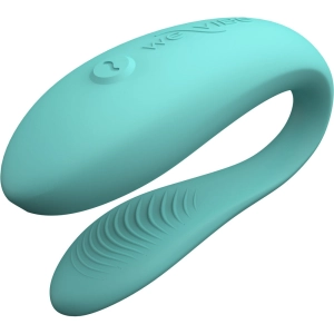We Vibe Sync Lite Teledildonic Couples Vibrator - Aqua