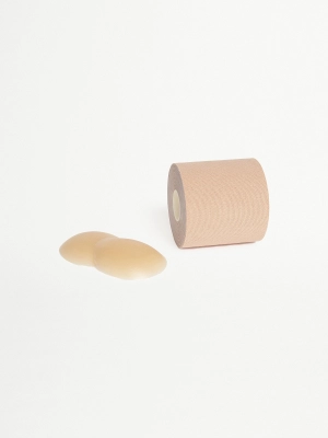 YOOBTAPE ORGANIC BUST TAPE AND NIPPLE COVER SET - 7.5CM WIDE